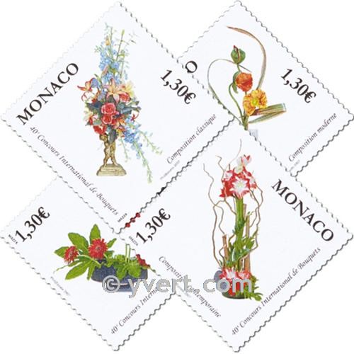 n° 2584/2587 -  Timbre Monaco Poste