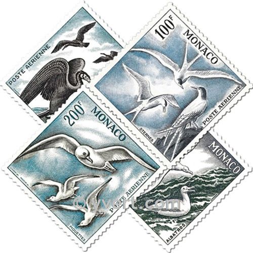 nr. 55/58 -  Stamp Monaco Air Mail