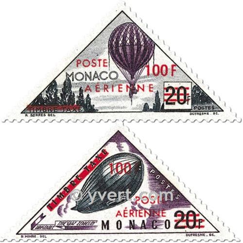 nr. 61/62 -  Stamp Monaco Air Mail