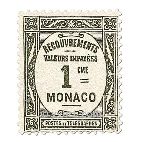 nr. 13/16 -  Stamp Monaco Revenue stamp