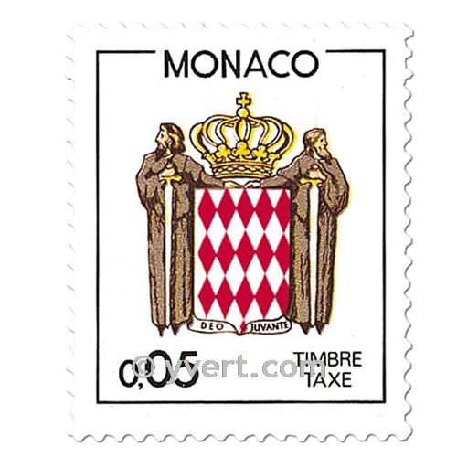 n° 75/82 -  Timbre Monaco Taxe