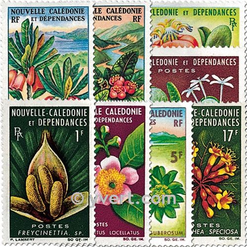 nr. 314/321 -  Stamp New Caledonia Mail