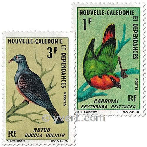 n° 330/331 -  Timbre Nelle-Calédonie Poste