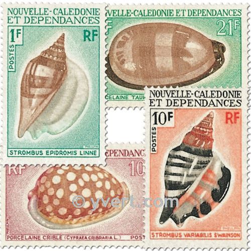 n° 368/371 -  Timbre Nelle-Calédonie Poste