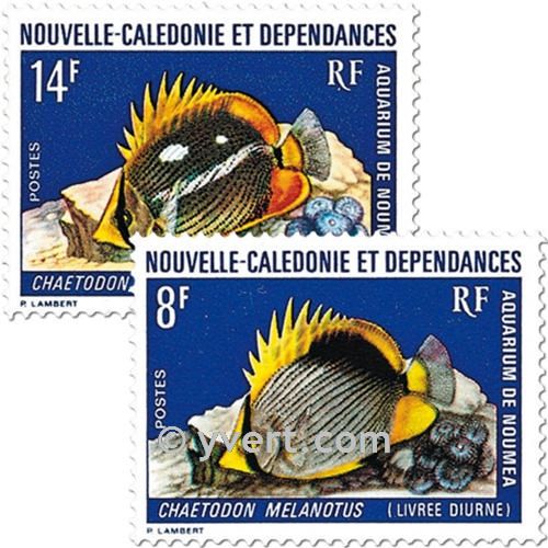 n° 387/388 -  Timbre Nelle-Calédonie Poste