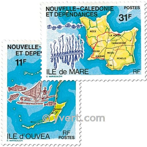 n° 426/427 -  Timbre Nelle-Calédonie Poste