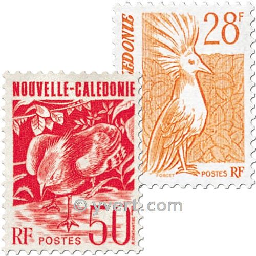 n° 587/588 -  Timbre Nelle-Calédonie Poste