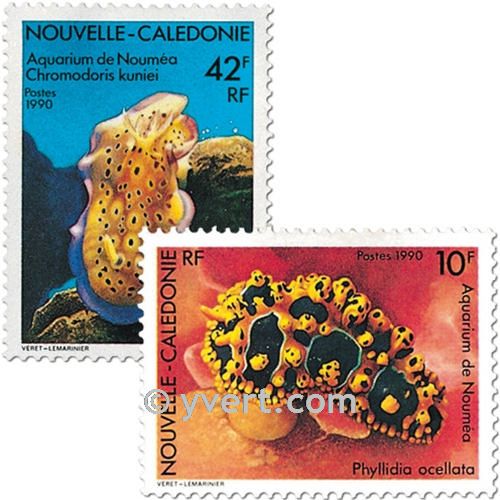 n° 594/595 -  Timbre Nelle-Calédonie Poste