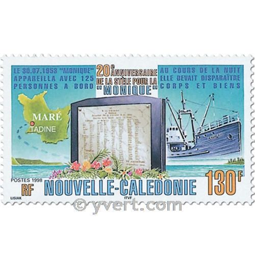 nr. 778 -  Stamp New Caledonia Mail