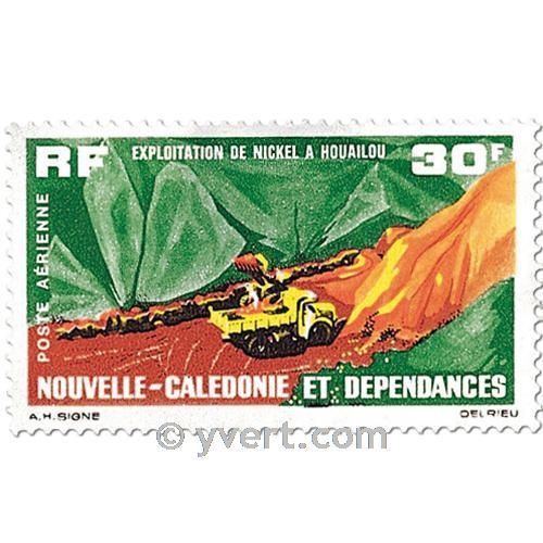 n° 74 -  Timbre Nelle-Calédonie Poste aérienne