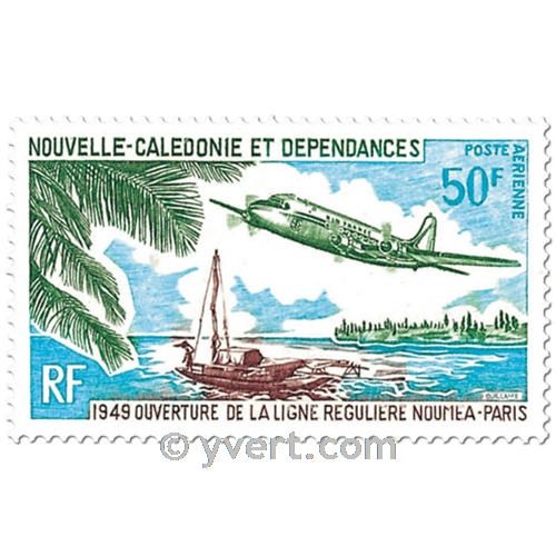 n° 109 -  Timbre Nelle-Calédonie Poste aérienne