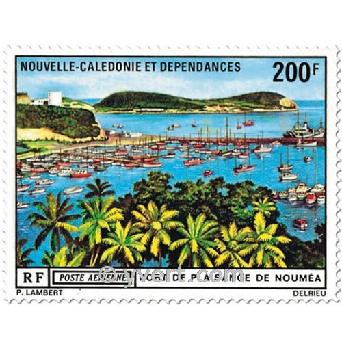 n° 124 -  Timbre Nelle-Calédonie Poste aérienne