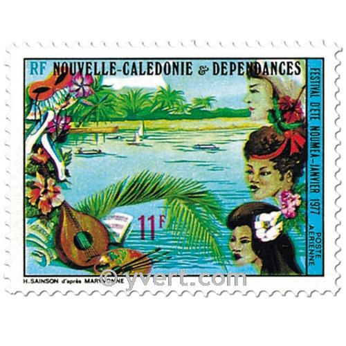 n° 176 -  Timbre Nelle-Calédonie Poste aérienne