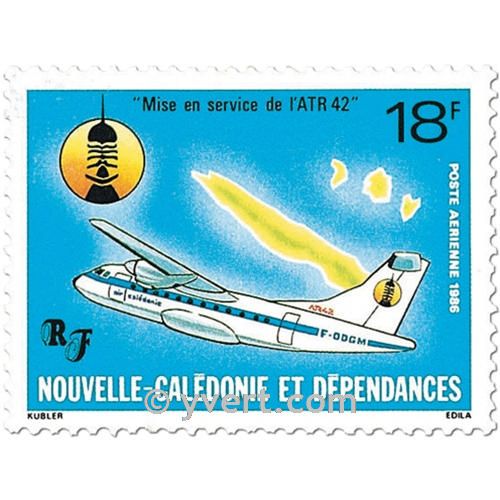 n° 252 -  Timbre Nelle-Calédonie Poste aérienne