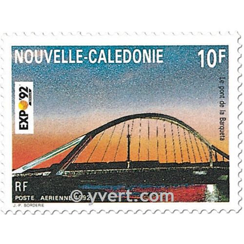 n° 282 -  Timbre Nelle-Calédonie Poste aérienne