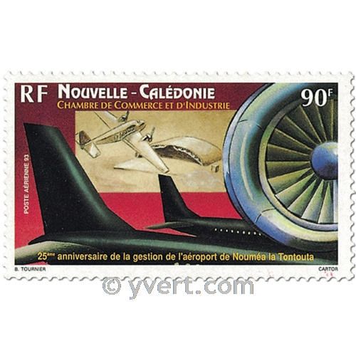 n° 308 -  Timbre Nelle-Calédonie Poste aérienne