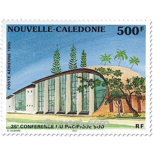 n° 328 -  Timbre Nelle-Calédonie Poste aérienne