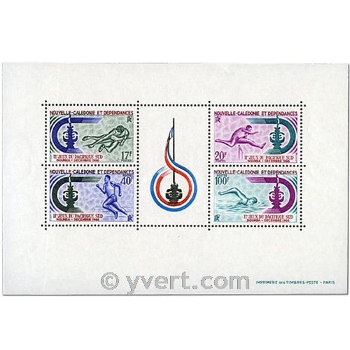 nr. 3 -  Stamp New Caledonia Souvenir sheets