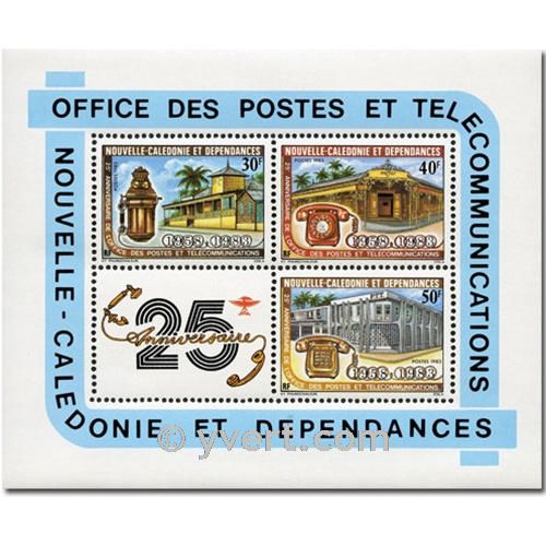 n° 5 -  Timbre Nelle-Calédonie Bloc et feuillets