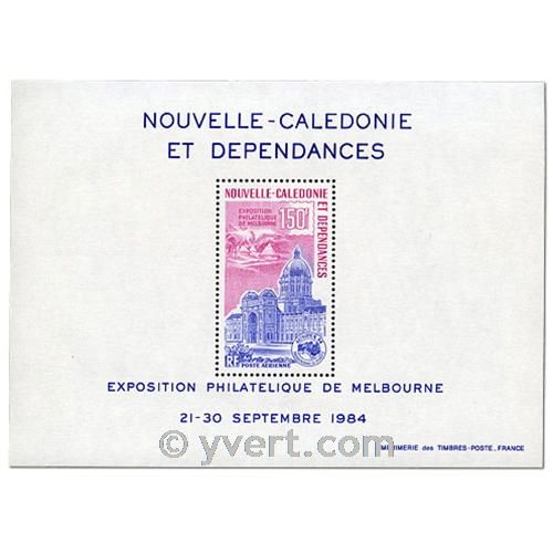 nr. 6 -  Stamp New Caledonia Souvenir sheets