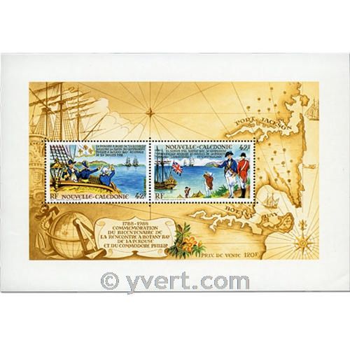 nr. 8 -  Stamp New Caledonia Souvenir sheets