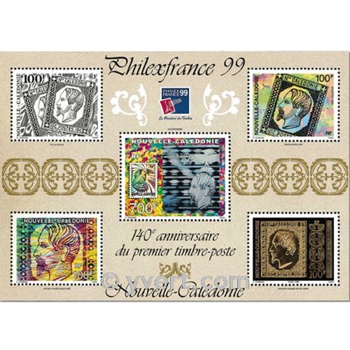 nr. 22 -  Stamp New Caledonia Souvenir sheets