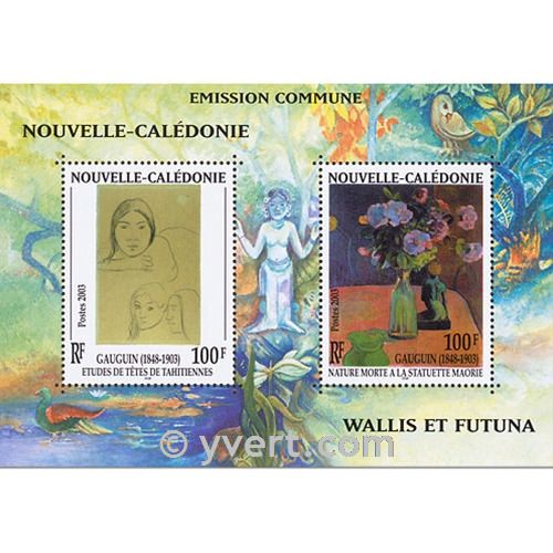n° 28 -  Timbre Nelle-Calédonie Bloc et feuillets