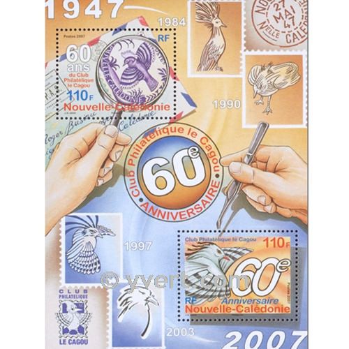 nr. 37 -  Stamp New Caledonia Souvenir sheets