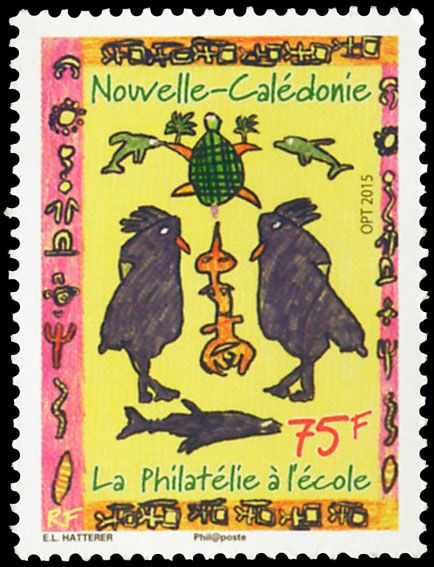 n° 1240  - Timbre Nelle-Calédonie Poste