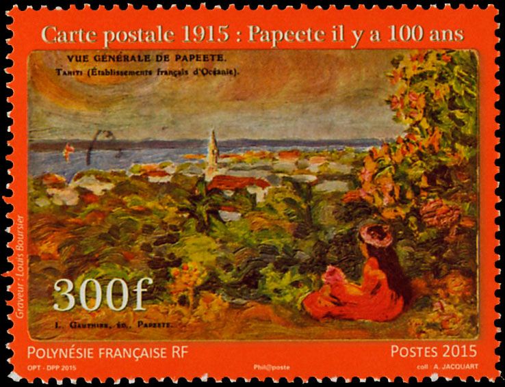 n° 1093  - Timbre Polynésie Poste