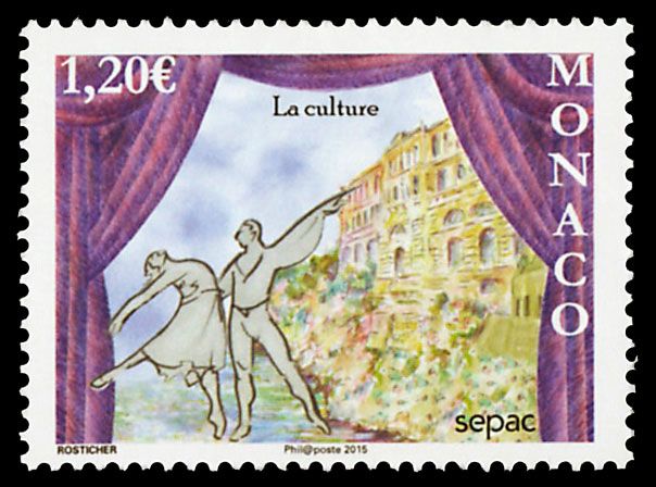 n°  2985  - Timbre Monaco Poste