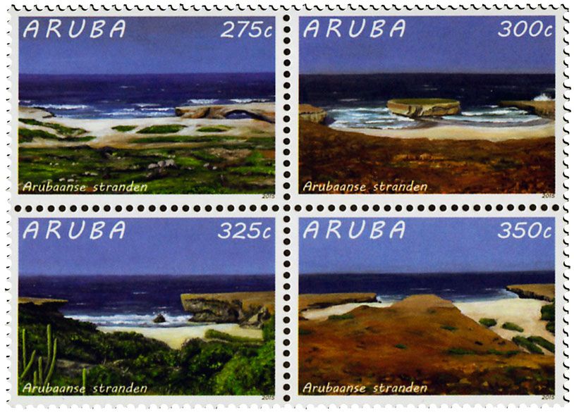 n° 871 - Timbre ARUBA Poste