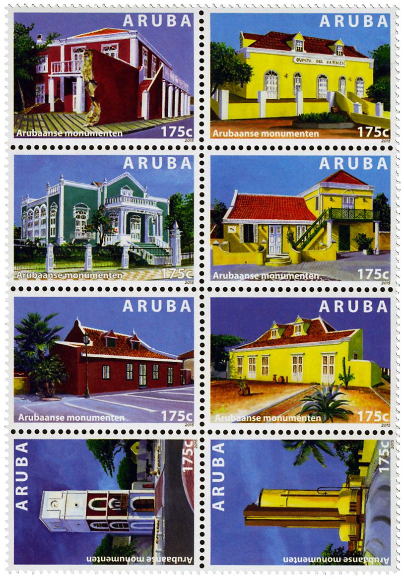 n° 875 - Timbre ARUBA Poste