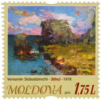 n° 803 - Timbre MOLDAVIE Poste