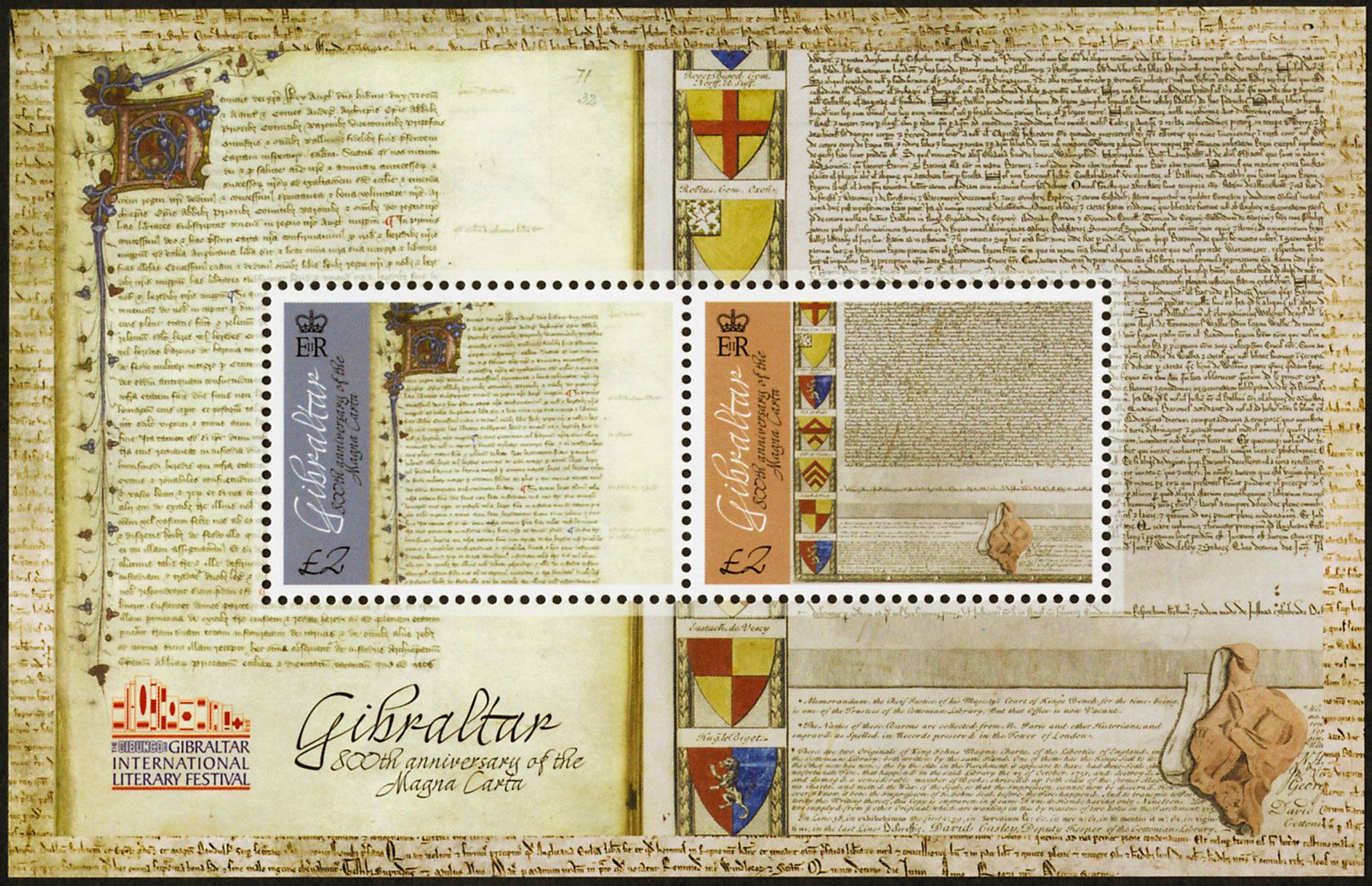 n° F1713 - Timbre GIBRALTAR Poste