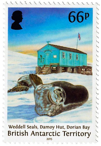 n° 655 - Timbre ANTARCTIQUE BRITANNIQUE Poste