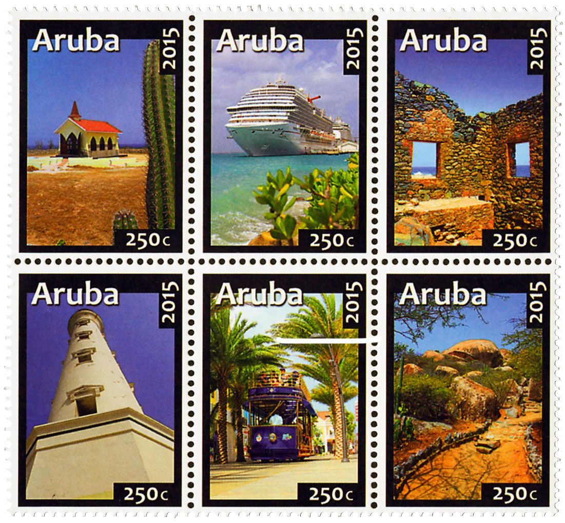 n° 883 - Timbre ARUBA Poste