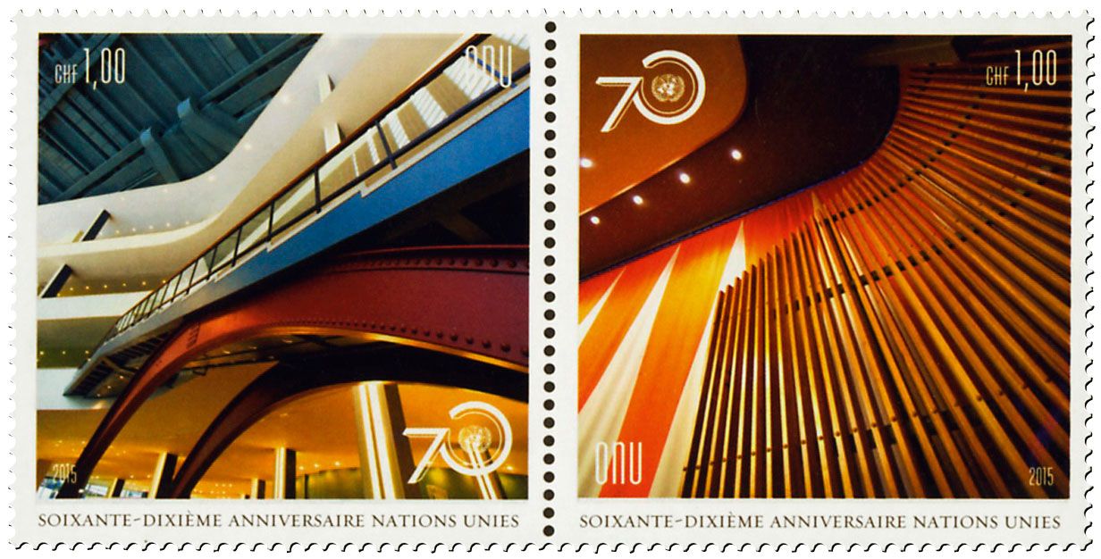 n° 927 - Timbre ONU GENEVE Poste