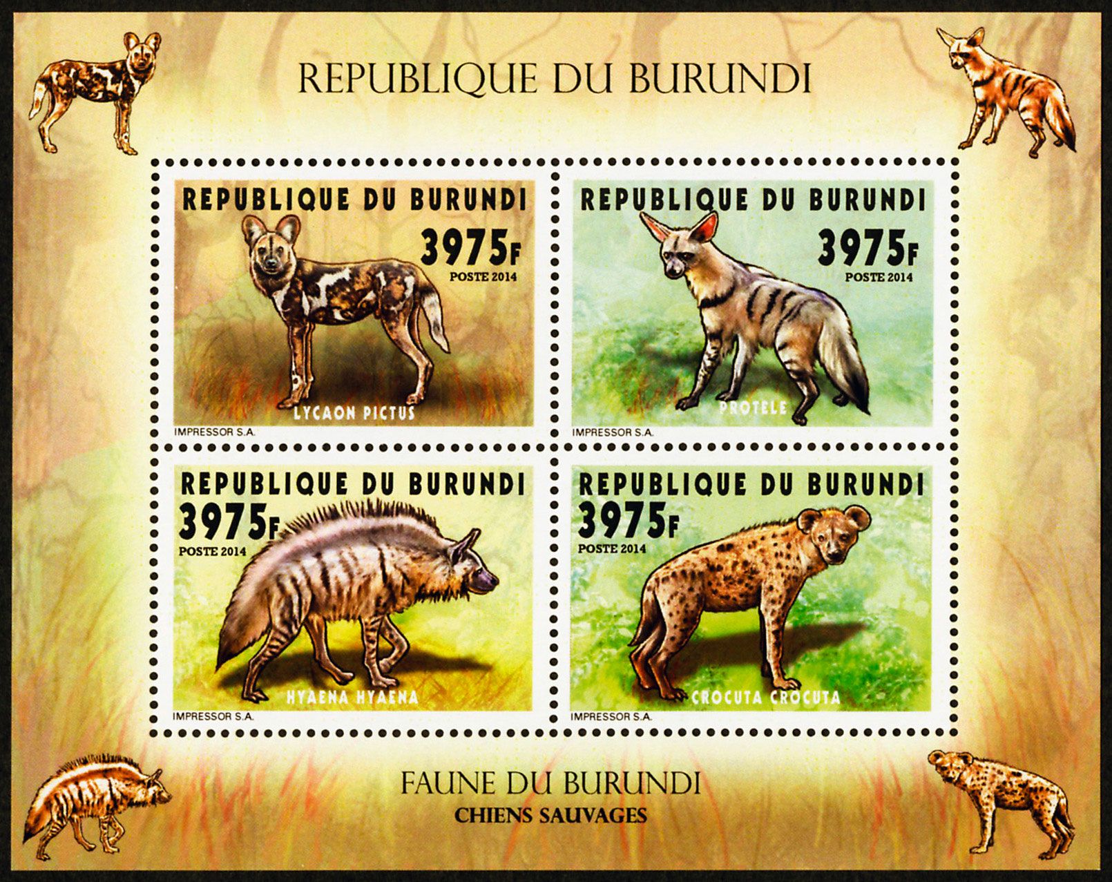 n° 2301 - Timbre BURUNDI Poste