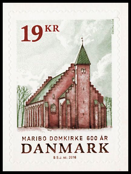 n° 1820 - Timbre DANEMARK Poste