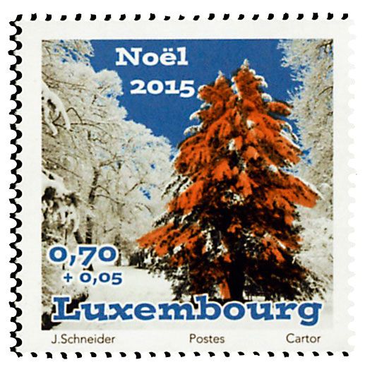 n° 2021 - Timbre LUXEMBOURG Poste