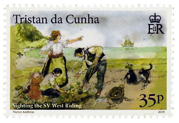 n° 1114 - Timbre TRISTAN DA CUNHA Poste