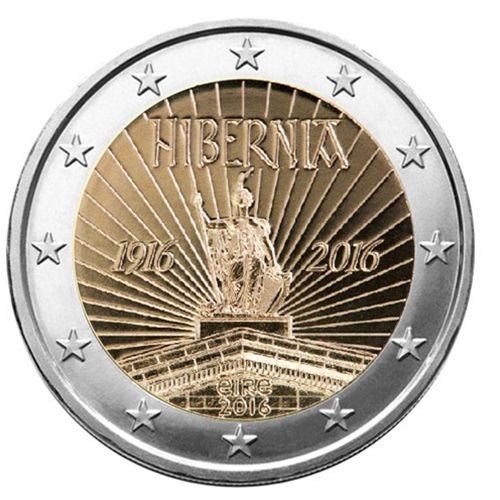 2 EURO COMMEMORATIVE 2016 : IRLANDE (Insurrection de Pâques)