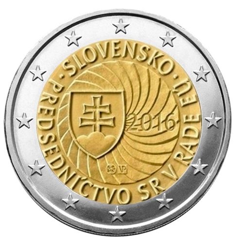 2 EURO COMMEMORATIVE 2016 : SLOVAQUIE (Présidence de l´UE)