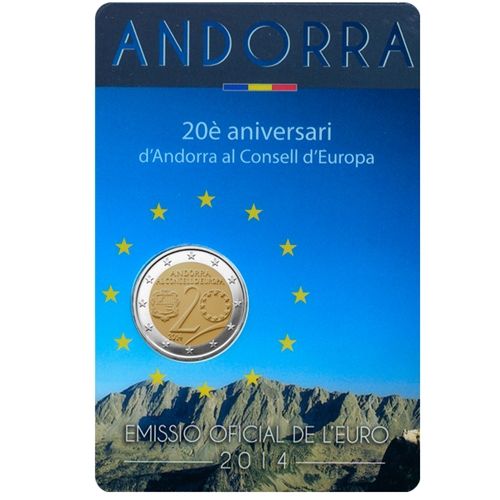 2 EURO COMMEMORATIVE 2014 : ANDORRE