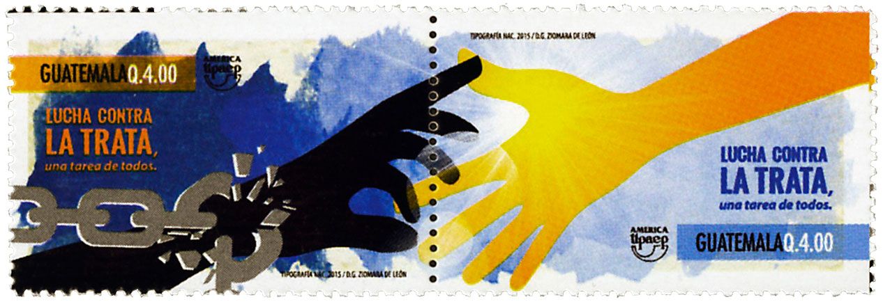 n° 723 - Timbre GUATEMALA Poste