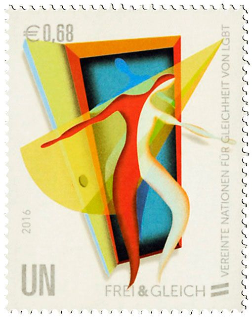 n° 906 - Timbre ONU VIENNE Poste