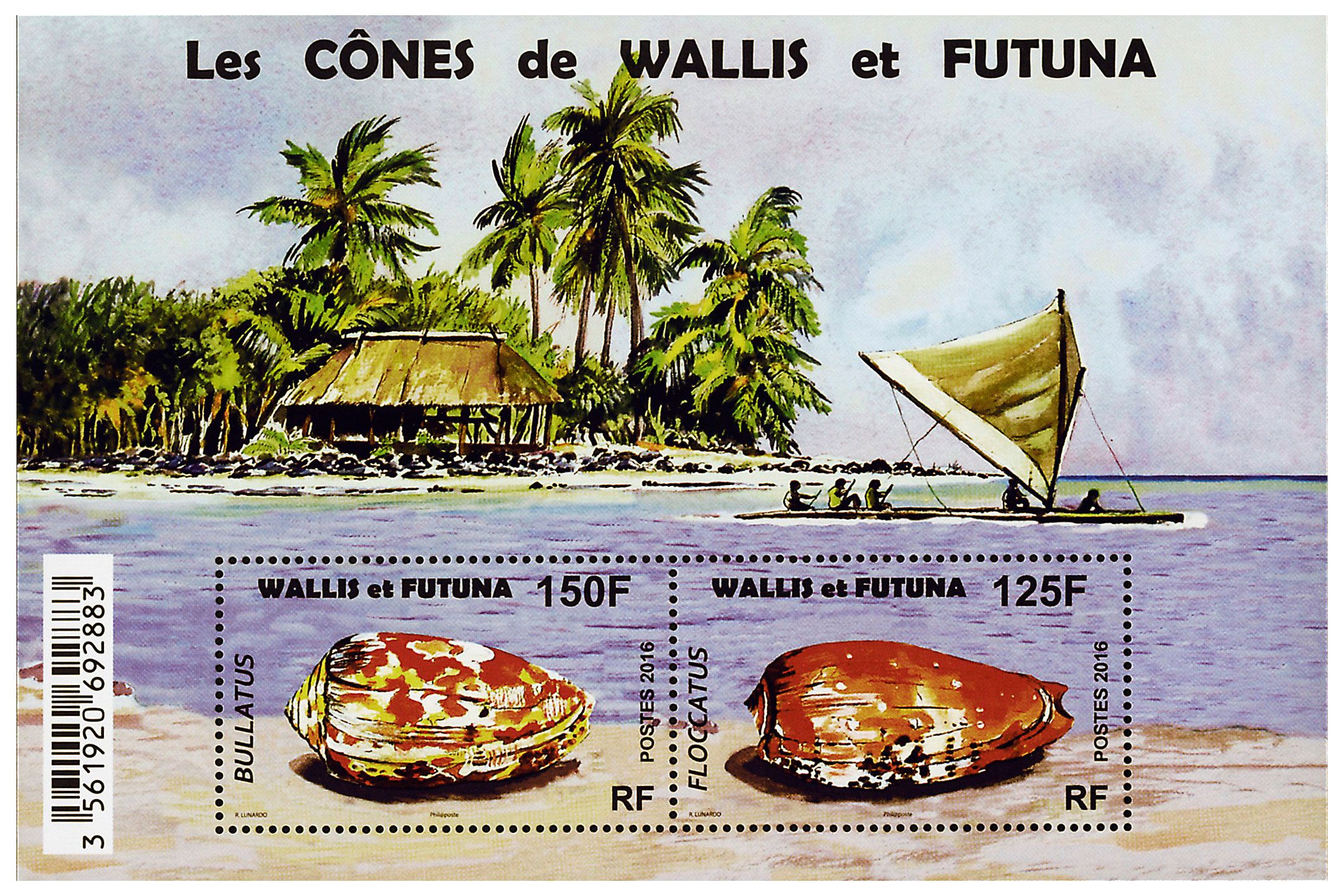 n° F847 - Timbre Wallis et Futuna Poste