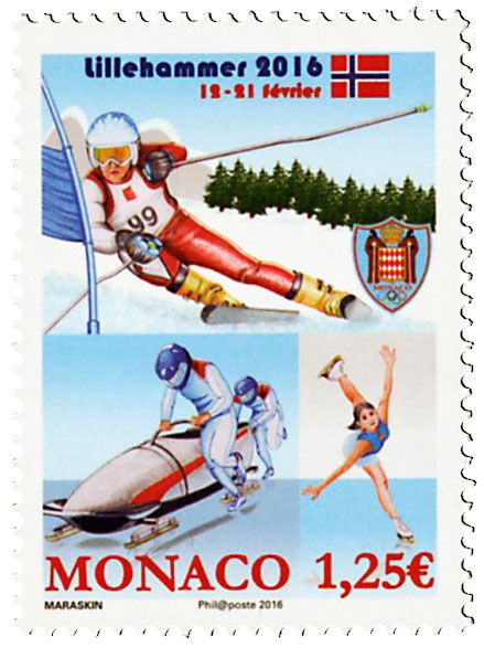 n° 3018 - Timbre Monaco Poste