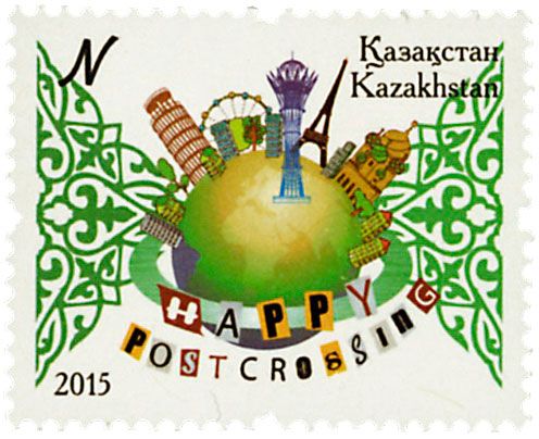 n° 727 - Timbre KAZAKHSTAN Poste